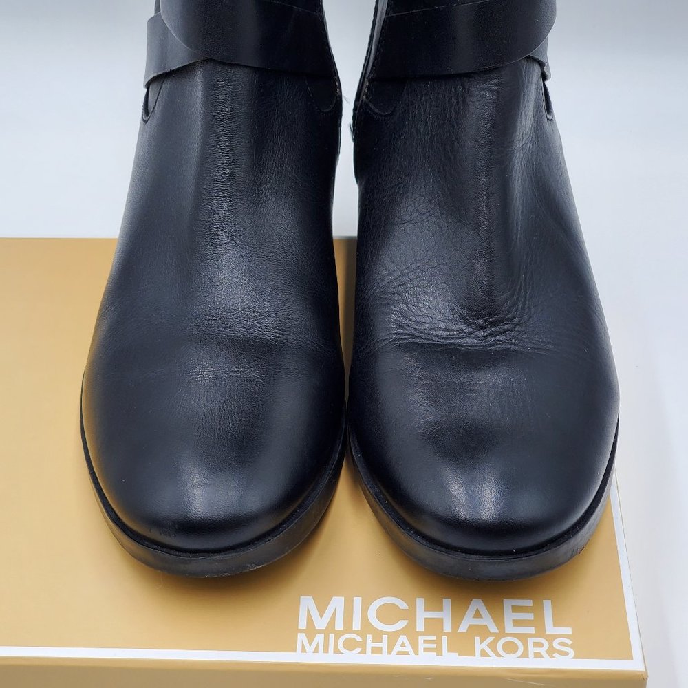 MICHAEL Michael Kors Tall Leather Riding Boots - Picture 7 of 16